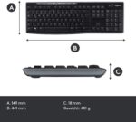 Logitech MK270 Kabelloses Tastatur-Maus-Set, 2.4 GHz – Bild 12