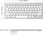 OMOTON deutsche Bluetooth Tastatur für iPad – Bild 5