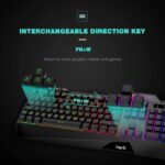havit Gaming Tastatur und Maus Set mit LED Hintergrundbeleuchtung QWERTZ – Bild 6