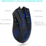 havit Gaming Tastatur und Maus Set mit LED Hintergrundbeleuchtung QWERTZ – Bild 2