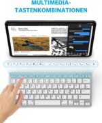 OMOTON deutsche Bluetooth Tastatur für iPad – Bild 7