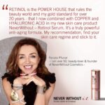 NeverWithout® RETINOL Serum mit HYALURON hochdosiert mit 4-fach anti-falten – Bild 7