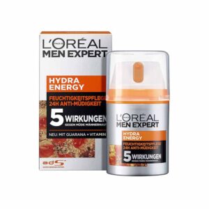 L'Oréal Men Expert Hydra Energy Feuchtigkeitspflege, mit Guarana und Vitamin C
