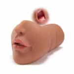 Masturbator Taschenmuschi Blowjob mit 3D realistische Mund Vagina
