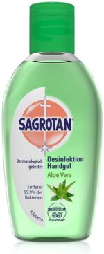 Sagrotan Hand-Desinfektionsgel mit Aloe Vera, 50 ml – Bild 2