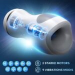 3 in 1 Blow Job Cup mit saugen Vibration & Heizungsfunktion – Bild 3
