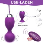 Acvioo Liebeskugeln Beckenbodentrainer für Frauen mt Fernbedienung – Bild 7