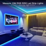 Maxsure LED Strip 10 Meter RGB5050, LED Streifen – Bild 4