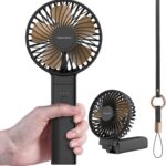CHICECO Handventilator Faltbar, 3350mAh USB Ventilator