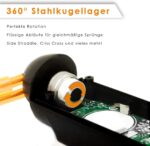 Eqofit® Springseil Speed Rope mit Zähler für Ausdauersport Crossfit Homeworkout Intervalltraining – Bild 3