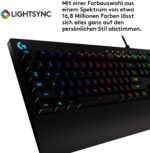 Logitech G213 Prodigy Gaming-Tastatur mit RGB-Beleuchtung und Multimedia-Steuerung, Schwarz – Bild 5