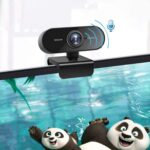 Webcam mit Mikrofon und Stativ, 1080P Kamera für PC Laptop Desktop – Bild 8