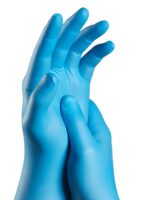 TouchGuard Blue Einweg-Nitrilhandschuhe, Puderfrei und Latexfrei, Karton mit 100 Stück, Grösse XL bei de | Günstiger Preis – Bild 2