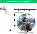 Aiglam Bewässerungssystem Outdoor Misting System Sprühnebel Kühlung – Bild 2
