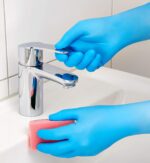 TouchGuard Blue Einweg-Nitrilhandschuhe, Puderfrei und Latexfrei, Karton mit 100 Stück, Grösse XL bei de | Günstiger Preis – Bild 5