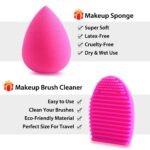 BEAKEY Make Up Pinsel Set Premium Synthetic (10+2 Stück) – Bild 6