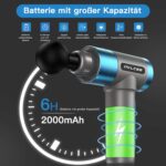 FYLINA Massagepistole, Elektrisch für Nacken, Schulter, Rücken, Handmassagegerät – Bild 4