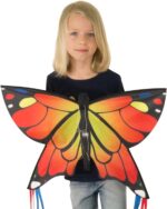 CIM Leichtwind Schmetterling Drachen - Butterfly - Einleiner für Kinder ab 3 Jahren - inkl. Drachenschnur – Bild 3