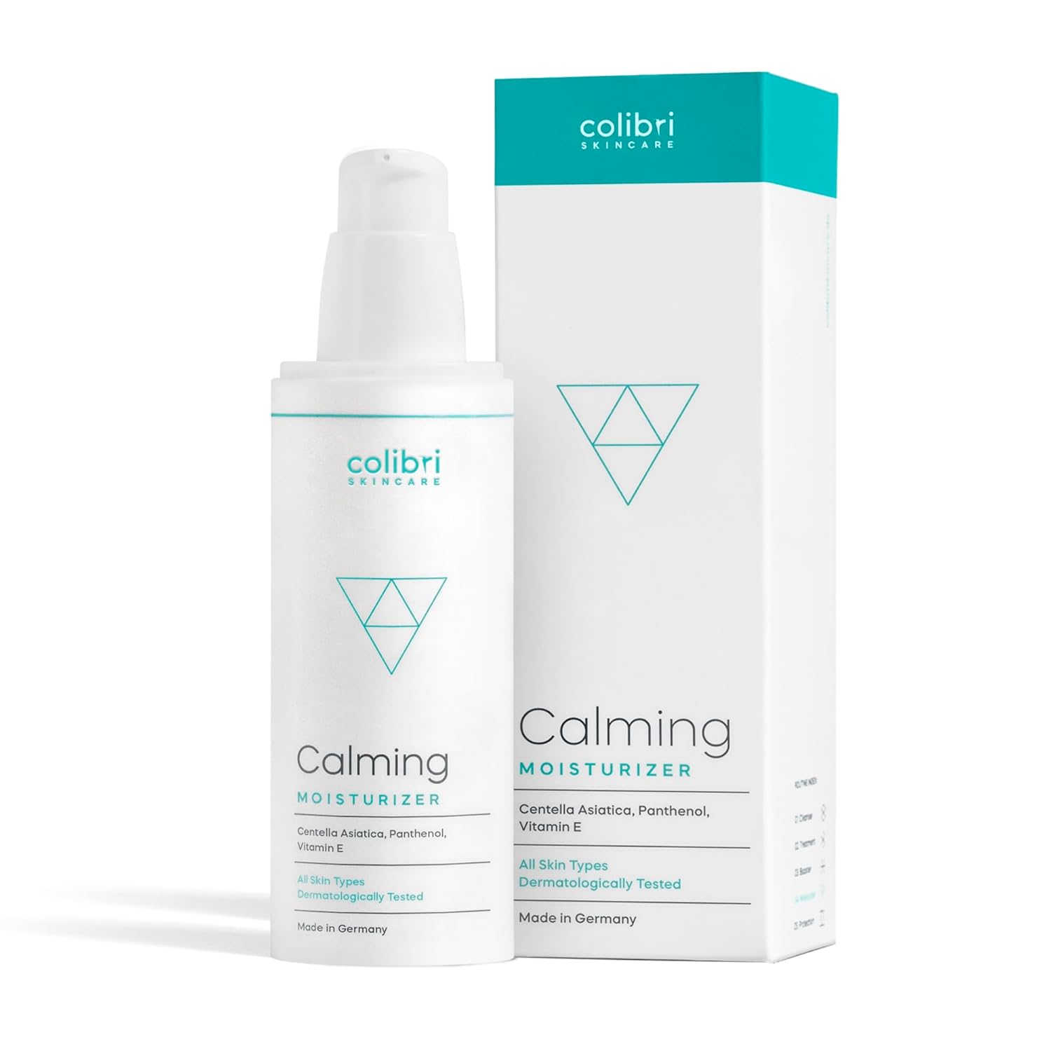 61cKZQpaW9L._SL1500_ colibri skincare Calming Moisturizer 80 ml – Feuchtigkeitsspendende Gesichtscreme mit Hyaluron und Sheabutter für Damen und Herren – Bild 1