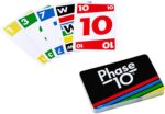Mattel Phase 10 Kartenspiel – Rommé-ähnliches Familienspiel für 2–6 Spieler, Deutsche Version – Bild 2