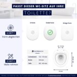 Dombach® Celesto Premium Toilettendeckel - WC-Sitz – Bild 7