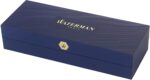 Waterman Expert Kugelschreiber Schwarz mit Chromzierteilen, Blaue Tinte, Geschenkbox – Bild 3