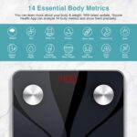 ZOETOUCH Personenwaage mit körperfettanalyse – Bild 2