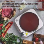 Premium Kochplatte Elektrisch Einzeln 1500W – Bild 3