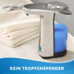 Everlasting Comfort Sensor Seifenspender  – automatischer Seifenspender mit 500 ml Füllvolumen – kontaktloser mit Einstellbarer Ausgabemenge – Bild 9