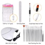 MYSWEETY Komplettset UV Nagelverlängerungsgel und 36Watt UV-Lampe - für schöne Fingernägel – Bild 8