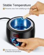 AEVO Warmwachs Set - Elektrischer Wachswärmer für Haarentfernung zuhause – Bild 5