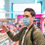 Medizinische Gesichtsmaske Einweg, Blau, 50 Stück – Bild 8