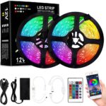 Sylanda LED Streifen 10M, 5050 RGB LED Strip mit APP