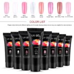 MYSWEETY Komplettset UV Nagelverlängerungsgel und 36Watt UV-Lampe - für schöne Fingernägel – Bild 2
