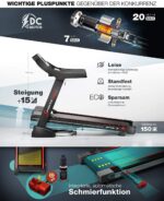 Sportstech F37 Profi Laufband | Deutsches Qualitätsunternehmen |  bis 20 km/h – Bild 2