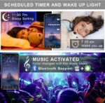Sylanda LED Streifen 10M, 5050 RGB LED Strip mit APP – Bild 4