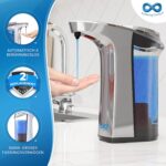 Everlasting Comfort Sensor Seifenspender  – automatischer Seifenspender mit 500 ml Füllvolumen – kontaktloser mit Einstellbarer Ausgabemenge – Bild 7