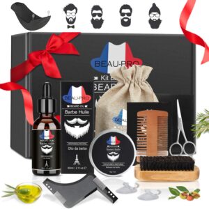 Bartpflege Set Geschenke für Männer 9-in-1