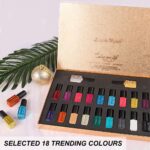 Lavender Violets UV-Gel-Nagellack Geschenk-Set Base und Matte-Glänzende Top Coat – Bild 5