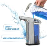 Everlasting Comfort Sensor Seifenspender  – automatischer Seifenspender mit 500 ml Füllvolumen – kontaktloser mit Einstellbarer Ausgabemenge – Bild 8