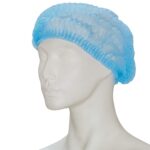 Klipphauben 52 cm in Blau | 100 Stück | Ideal für Hygienebereiche – Bild 2