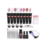 MYSWEETY 8x15ml UV Nagelverlängerungsgel für schöne Fingernägel