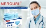 Medizinische Gesichtsmaske Einweg, Blau, 50 Stück – Bild 9
