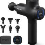 OPOVE M3 Pro 2 Massagepistole – Massage Gun mit LED-Display, 2500 U/min, Schwarz