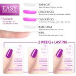 Gel Nagellack Set, MYSWEETY 6 Nude und 6 Glitzer Mehrfarbig – Bild 5