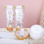 SPA LUXETIQUE Beauty Set für Frauen – 15-teiliges Wellness Geschenkset mit Duschgel und Accessoires, Gänseblümchenduft – Bild 4