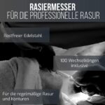 Rasiermesser Set Herren für Einsteiger – Bild 3