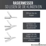 Rasiermesser Set Herren für Einsteiger – Bild 4