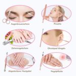 Maniküre Set, FAPPEN Pediküre Kit, 15tlg – Bild 4