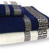HOMEALOO 4-TLG. Handtuch-Set Premium Flauschige Baumwolle